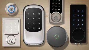 steel doors and smart locks